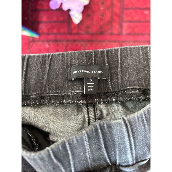 Universal Standard Black Pull On Pants Skinny Size Small Comfort Denim - Picture 6 of 9